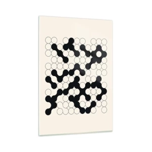 Üveg kép - Kínai játék - variáció - 80x120 cm