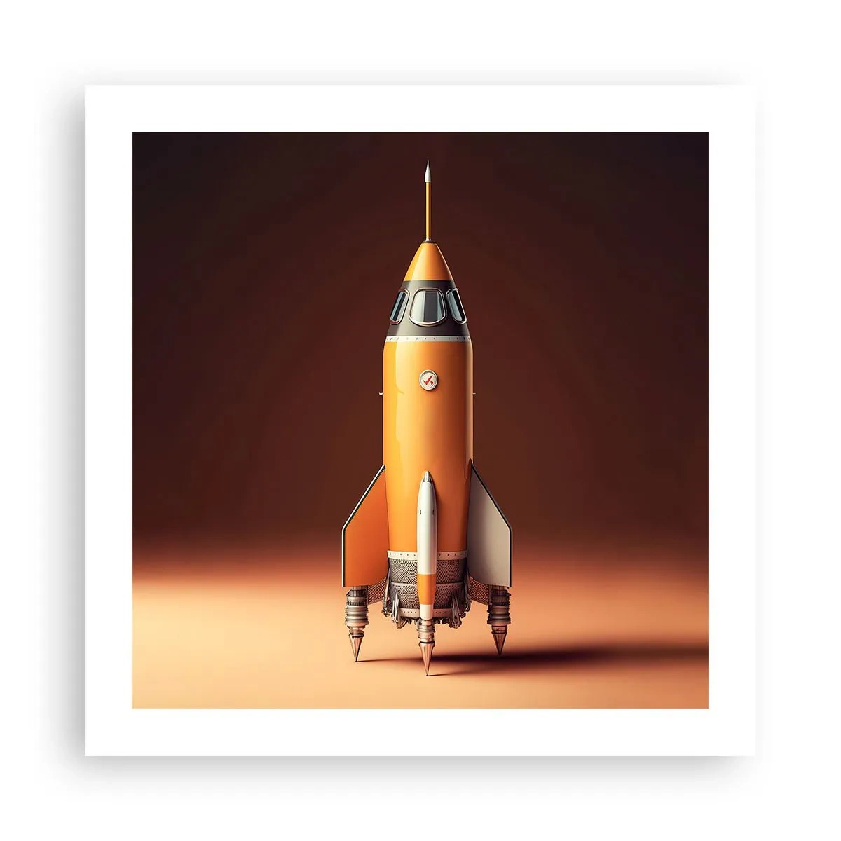 Poszter - Egy álommal kezdődik - 50x50 cm