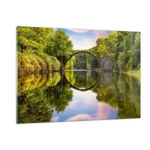 Üveg kép - A két világ találkozásánál - 120x80 cm