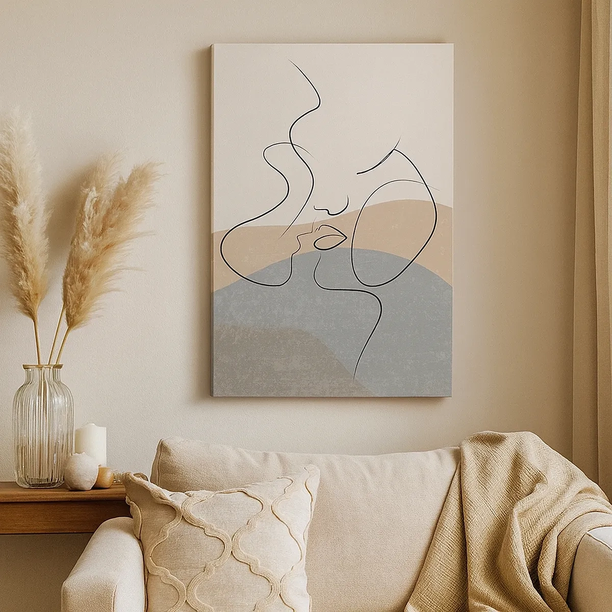 Vászonkép - Mint egy ecsetvonás - 50x70 cm