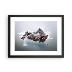 Poszter fehér keretben - Egy szürrealista szemével - 40x30 cm