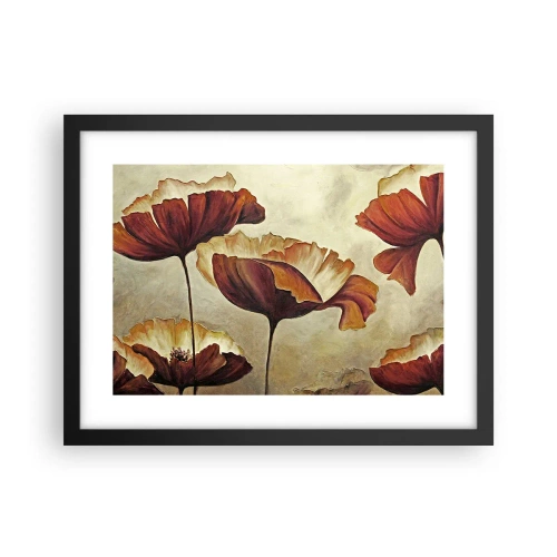 Poszter fehér keretben - Rét - 40x30 cm