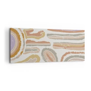 Vászonkép - Színes keresztmetszetek - 120x50 cm