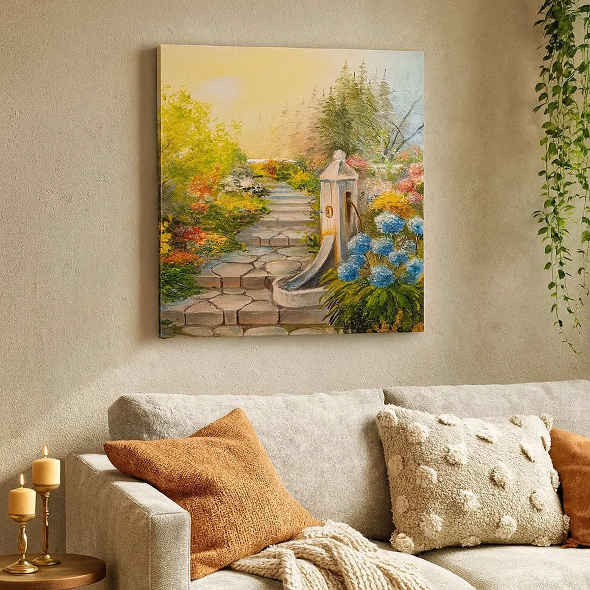 Vászonkép - Teljes virágzásban - 30x30 cm