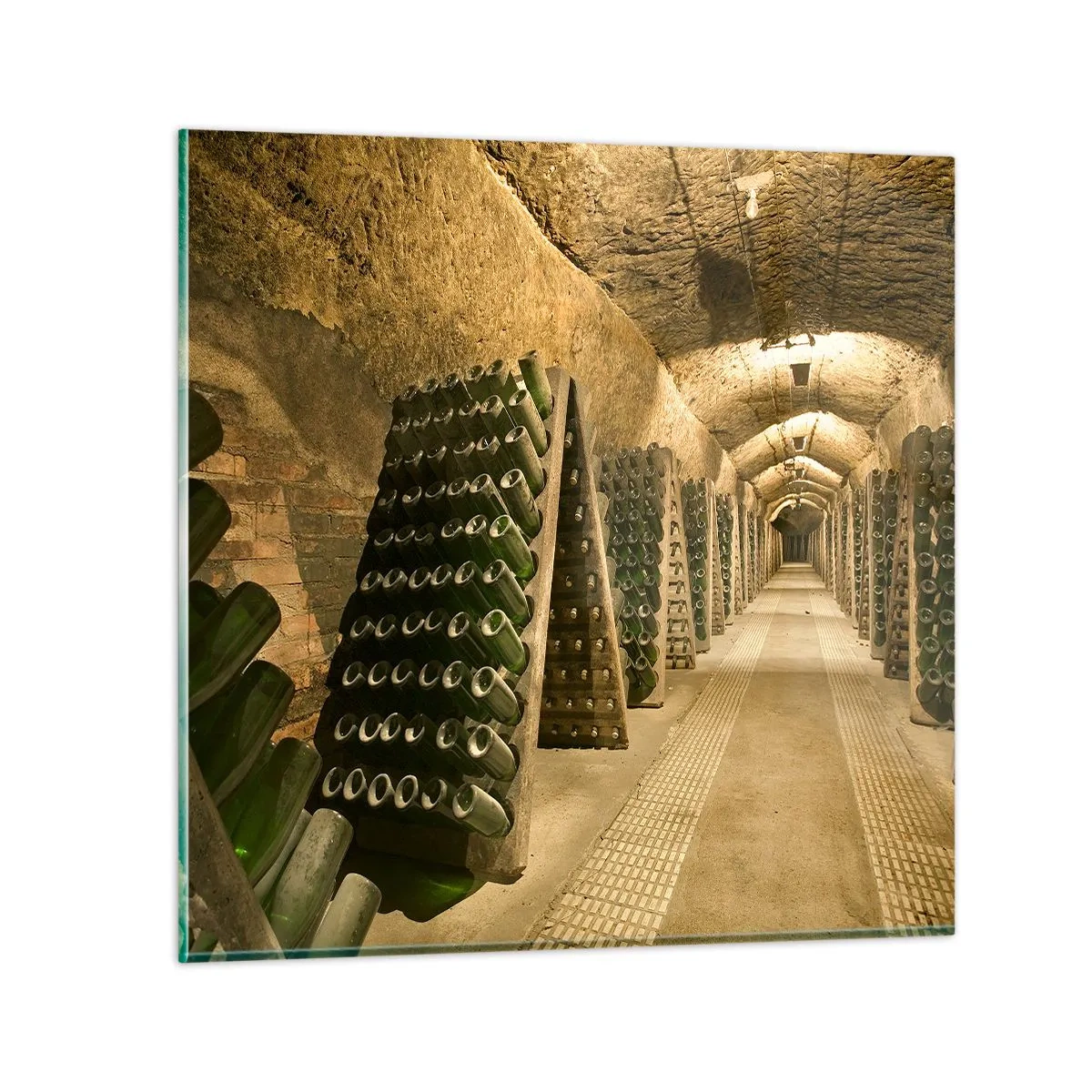 Üveg kép - Az ízlés születése - 40x40 cm