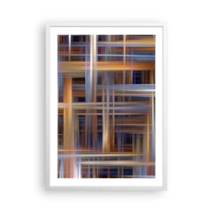 Poszter fekete keretben - Fényből szőtt - 50x70 cm