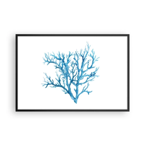 Poszter fehér keretben - Tengeri filigrán - 91x61 cm