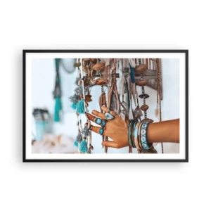 Poszter fehér keretben - Helyi kincsek - 91x61 cm