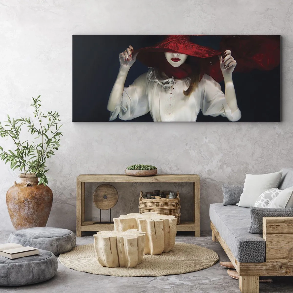 Vászonkép - Furi(fele)ség - 100x40 cm