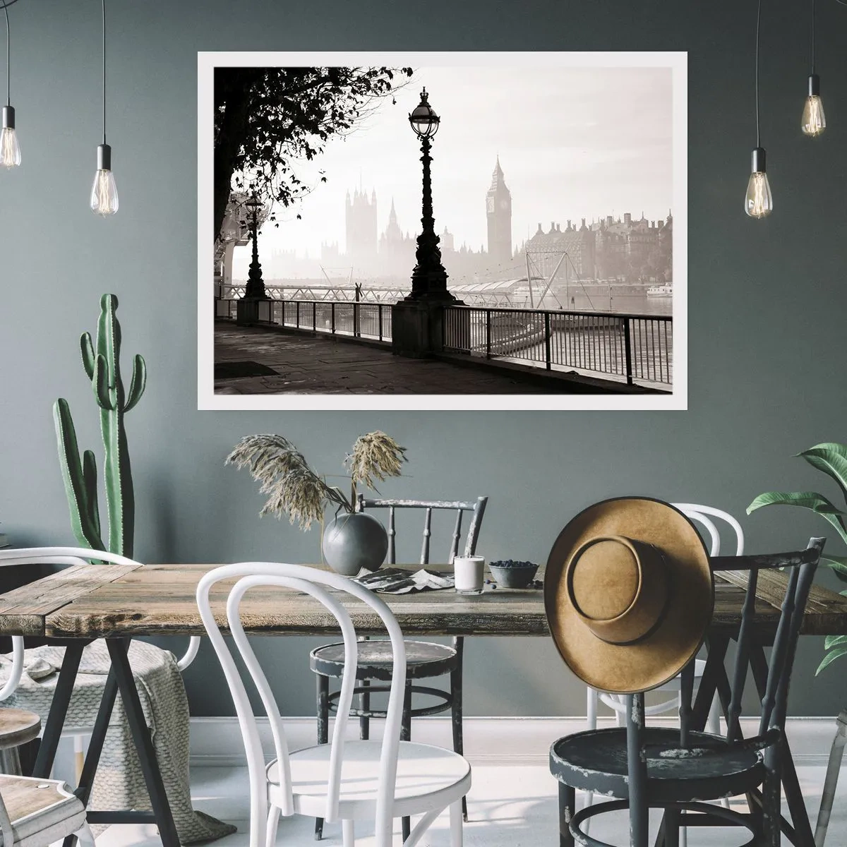 Poszter - Londoni reggel - 91x61 cm