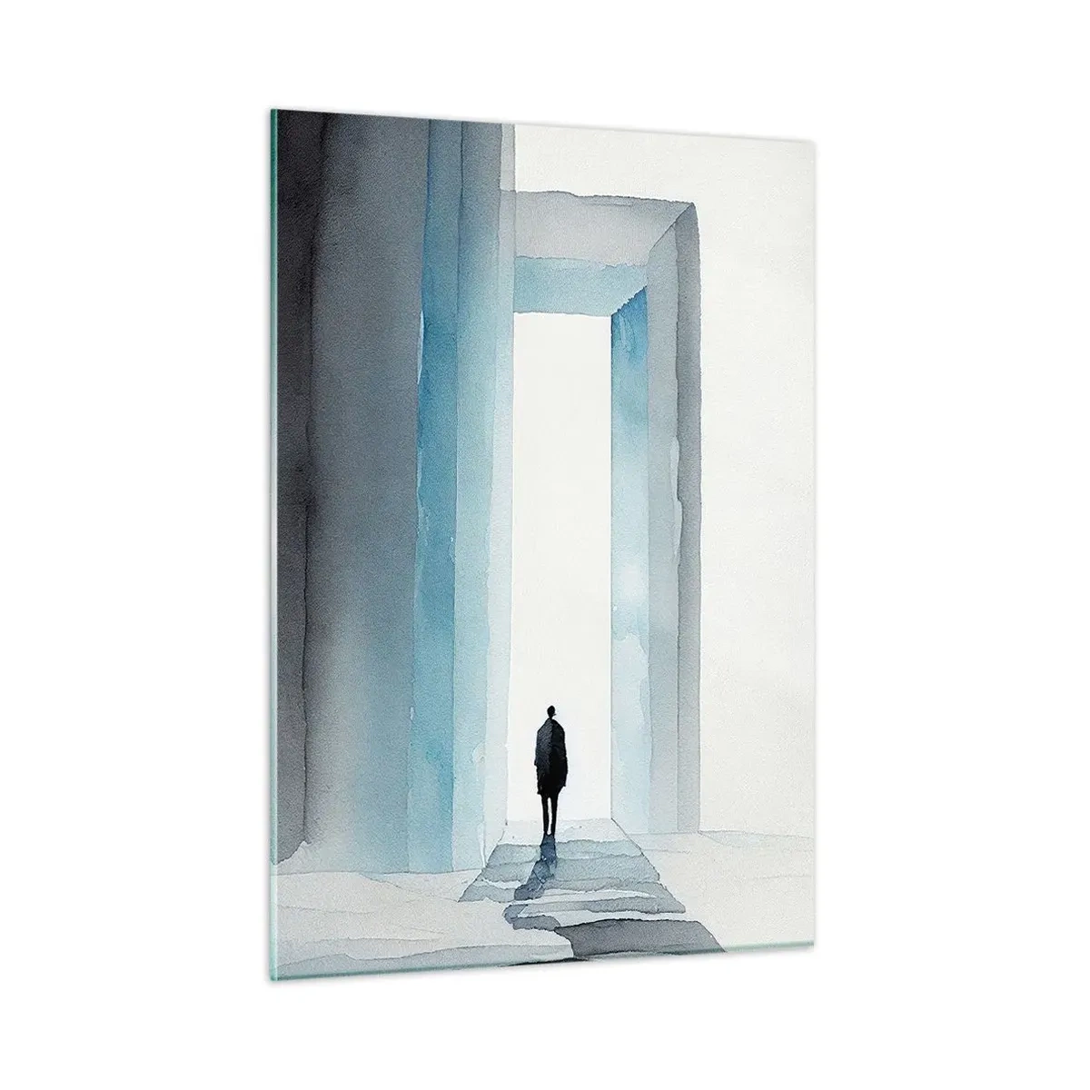 Üveg kép - Élj korlátok nélkül - 50x70 cm