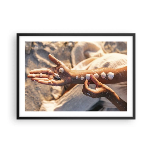 Poszter fehér keretben - Szépség egy karnyújtásnyira - 70x50 cm