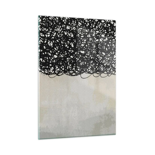 Üveg kép - Egy kavargó absztrakció - 50x70 cm