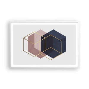 Poszter fekete keretben - Az egyszerűség ereje - 91x61 cm