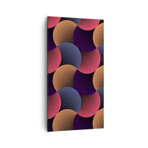 Vászonkép - Körkörös ritmusban - 55x100 cm