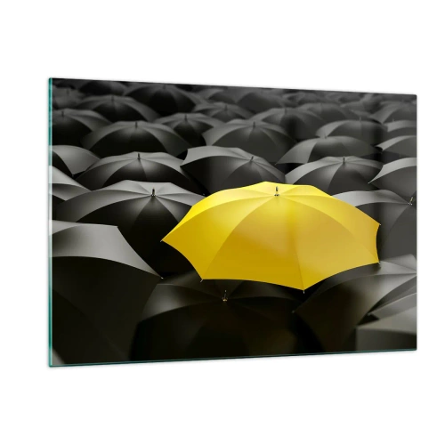 Üveg kép - Viszlát bánat - 120x80 cm