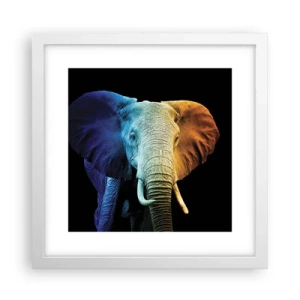 Poszter fekete keretben - Excentrikus, nem különc - 30x30 cm