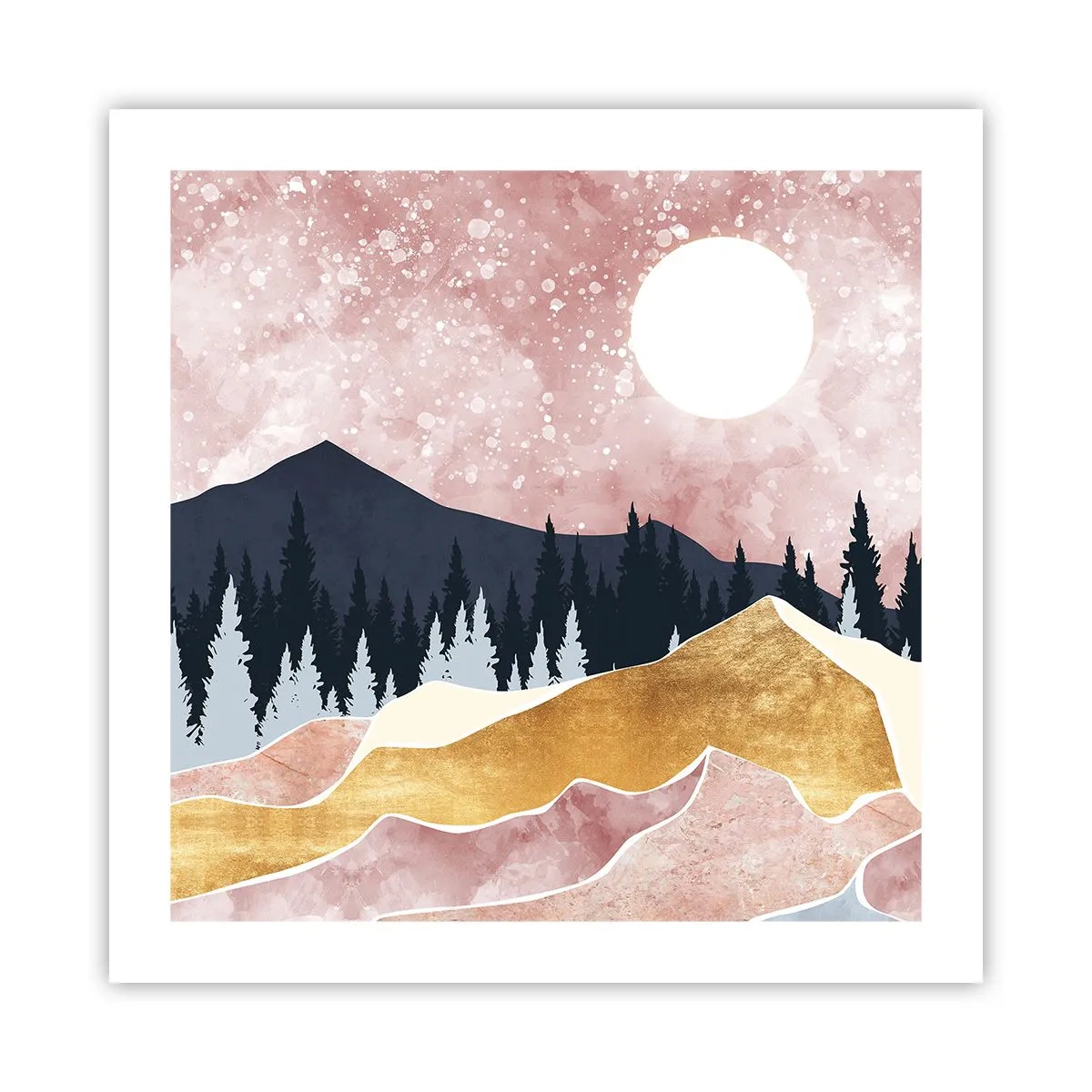 Poszter - Éjjeli őrség - 50x50 cm