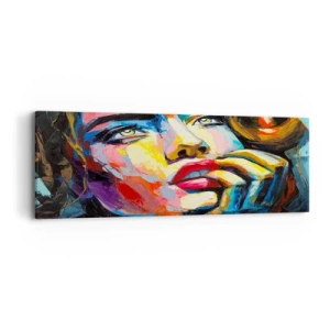 Vászonkép - Az álmok úgy repülnek az égen, mint a madarak - 90x30 cm