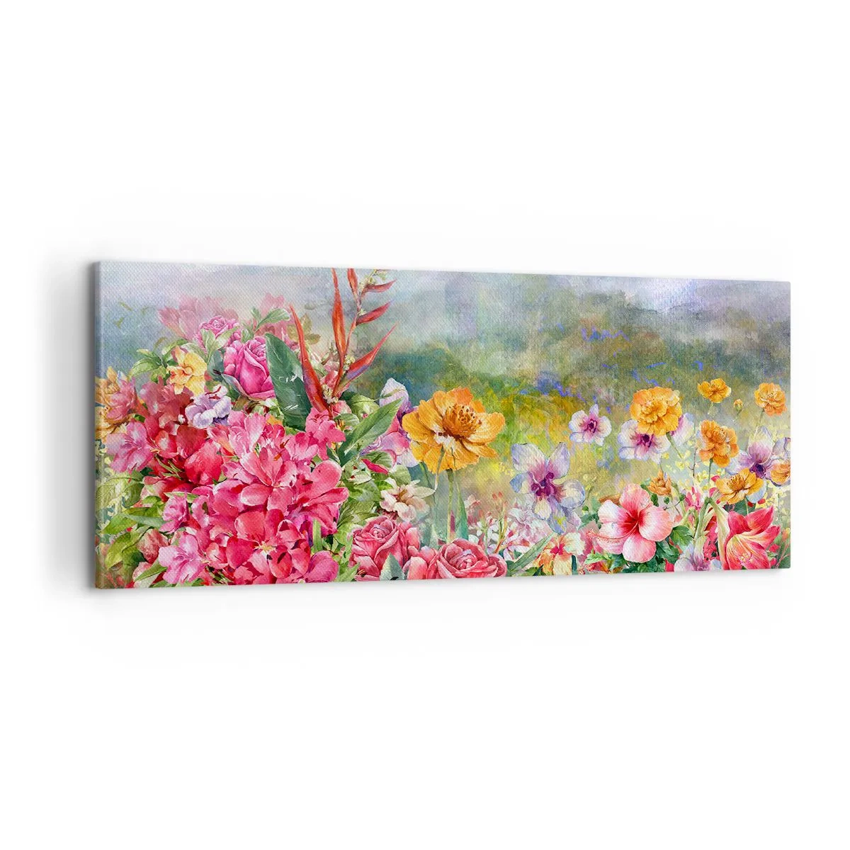 Vászonkép - A kert, amelyik megőrült - 100x40 cm