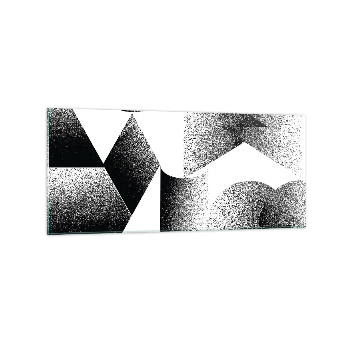 Üveg kép - Szögek és oválisok - 120x50 cm