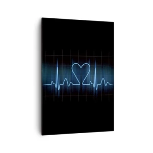 Vászonkép - A szív ritmusában - 70x100 cm