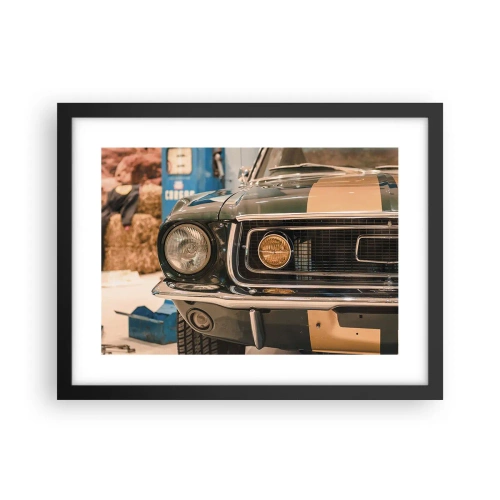 Poszter fehér keretben - Találkozás a legendával - 40x30 cm