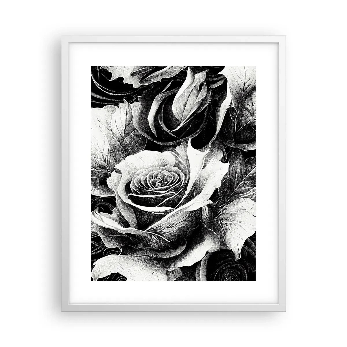 Poszter fekete keretben - Mindig a királynő - 40x50 cm