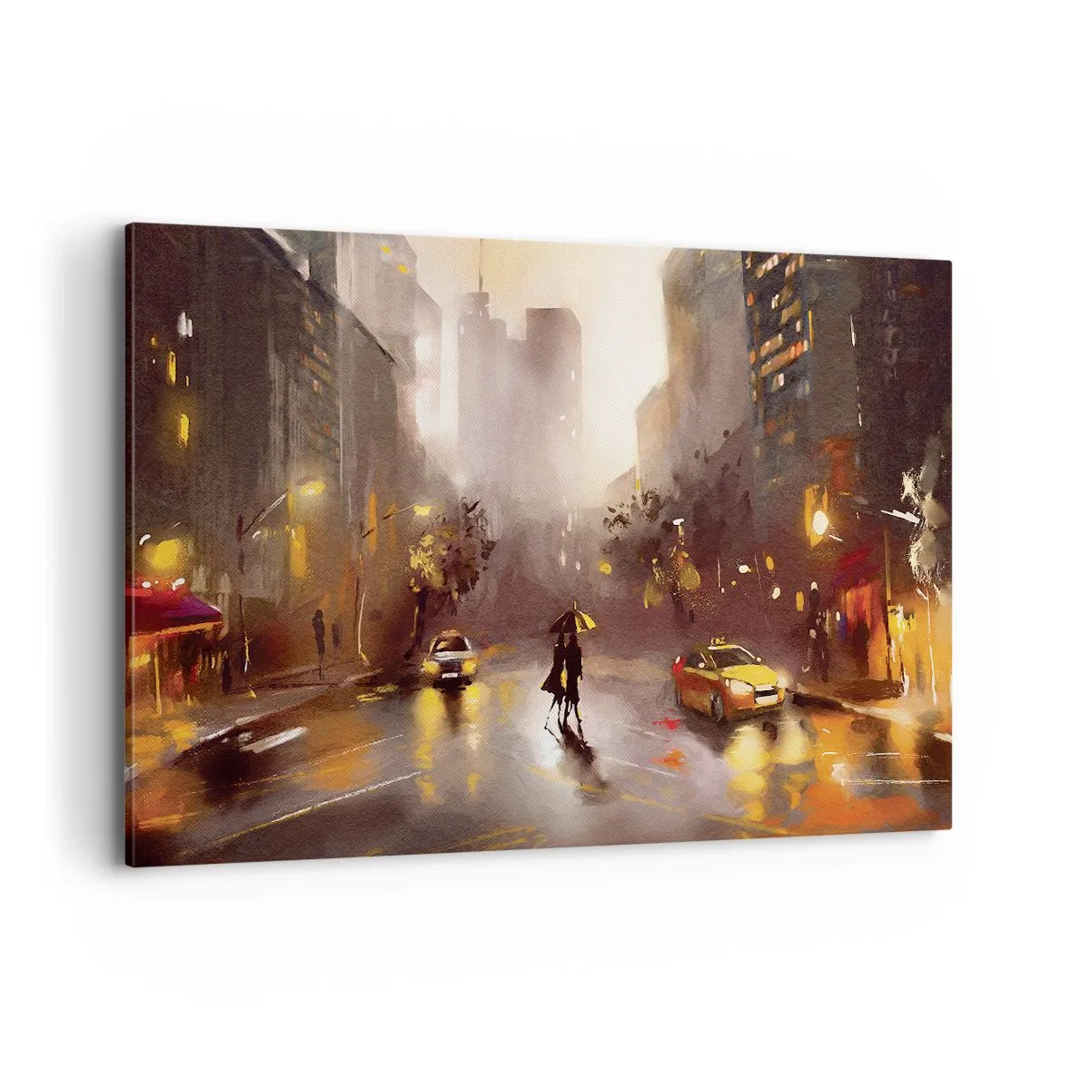 Vászonkép - New York fényében - 120x80 cm