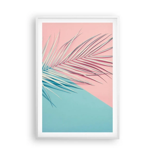 Poszter fekete keretben - Trópusi impresszió - 61x91 cm