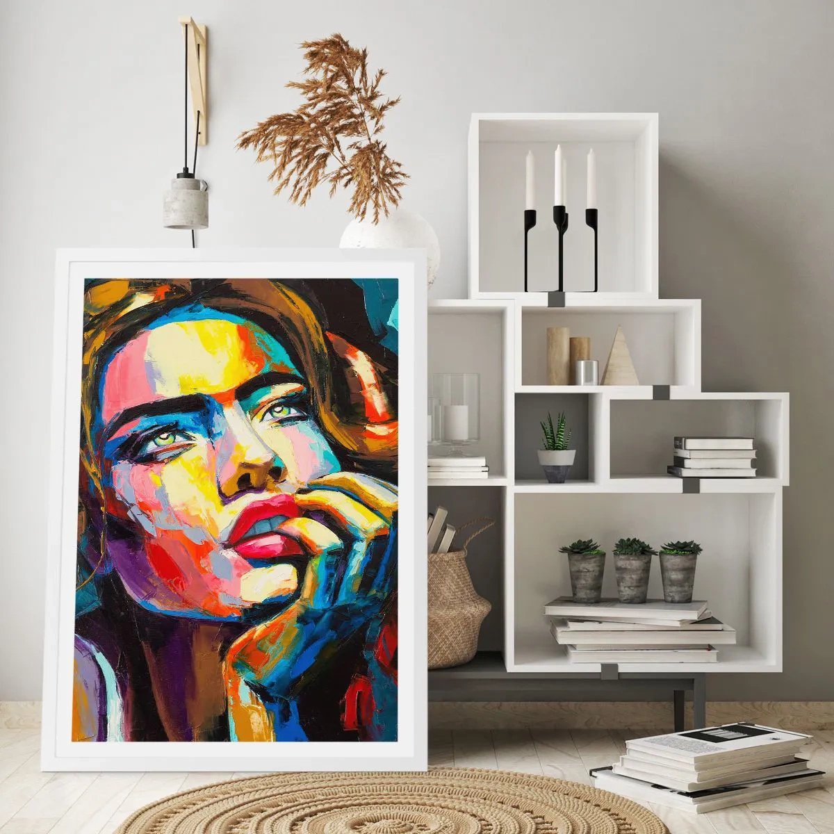 Poszter fekete keretben - Az álmok úgy repülnek az égen, mint a madarak - 30x40 cm