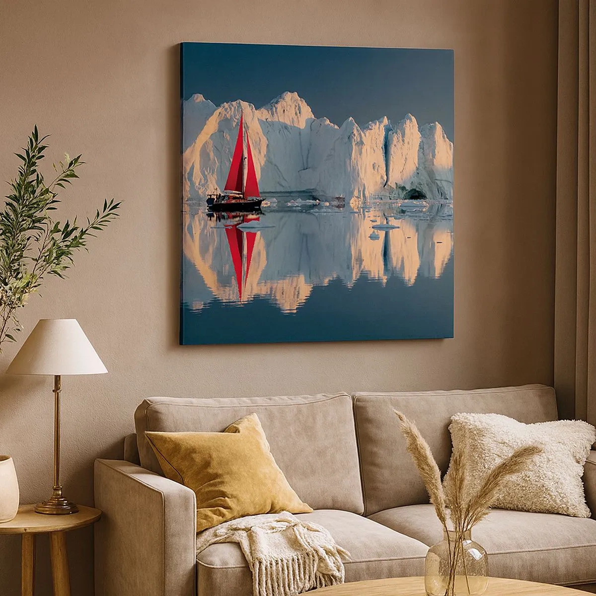 Vászonkép - A világ peremén - 30x30 cm