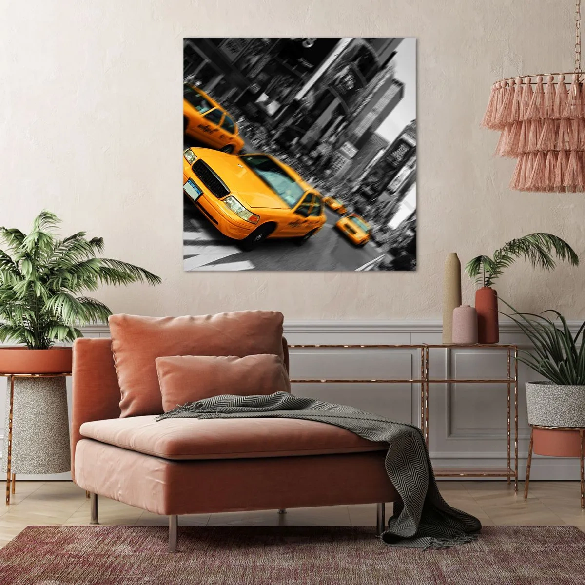 Vászonkép - New York-i napfény cseppjei - 50x50 cm