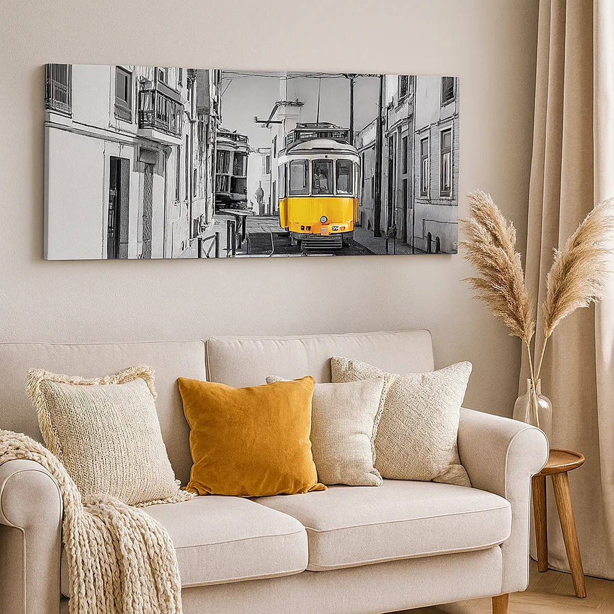 Vászonkép - Lisszabon szelleme - 30x30 cm