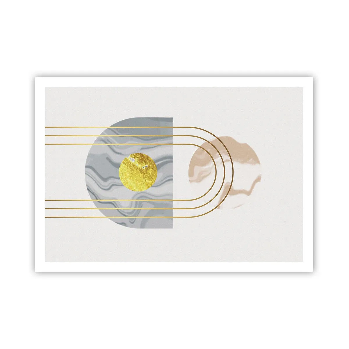 Poszter - Fényerő és ragyogás - 100x70 cm