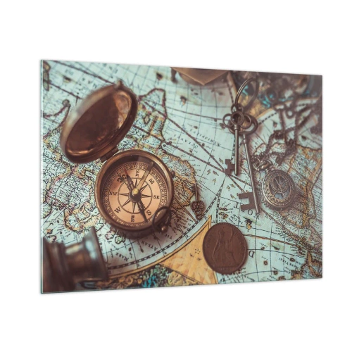 Üveg kép - A kalandvágynak - 100x70 cm