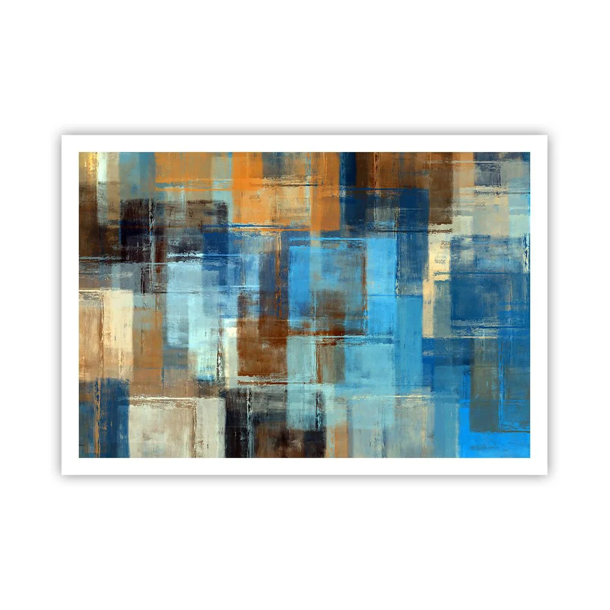 Poszter - A kék fátyolon keresztül - 100x70 cm