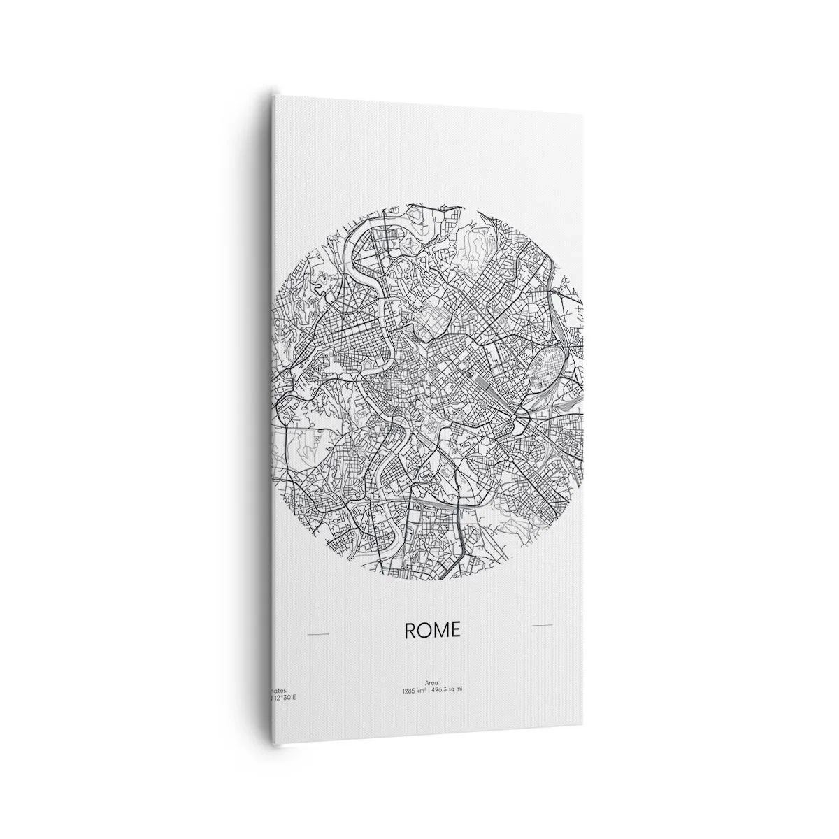 Vászonkép - Róma anatómiája - 65x120 cm