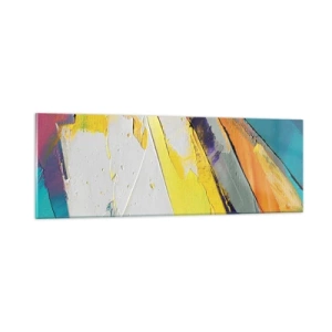 Üveg kép - A fény anatómiája - 90x30 cm