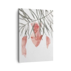 Vászonkép - A trópusok hölgye - 50x70 cm