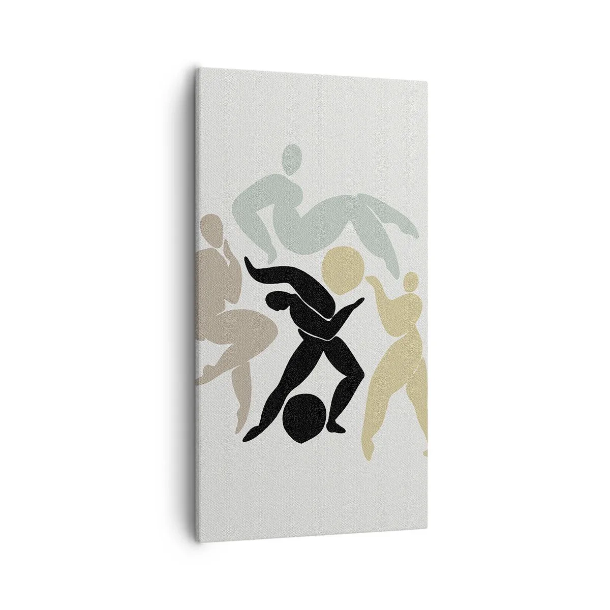 Vászonkép - Mozgás az egészségért és a szépségért - 55x100 cm