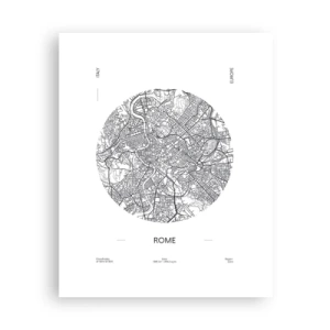 Poszter - Róma anatómiája - 40x50 cm