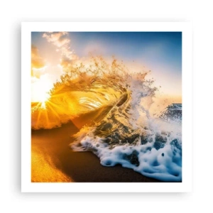 Poszter - Játék a homokban - 60x60 cm