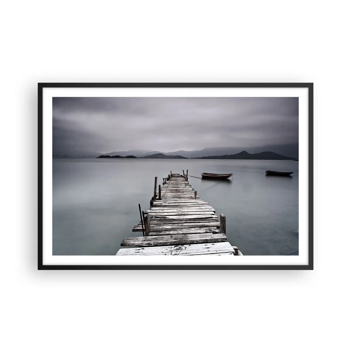 Poszter fehér keretben - Holnap indulhatsz - 91x61 cm