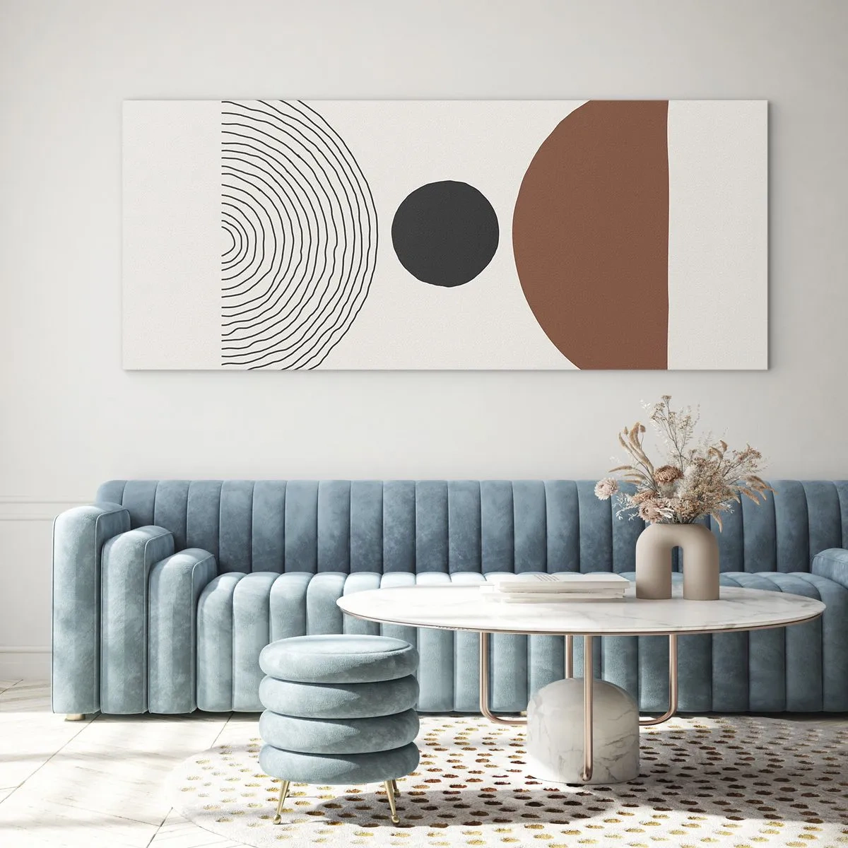 Üveg kép - A figyelem középpontjában - 120x50 cm