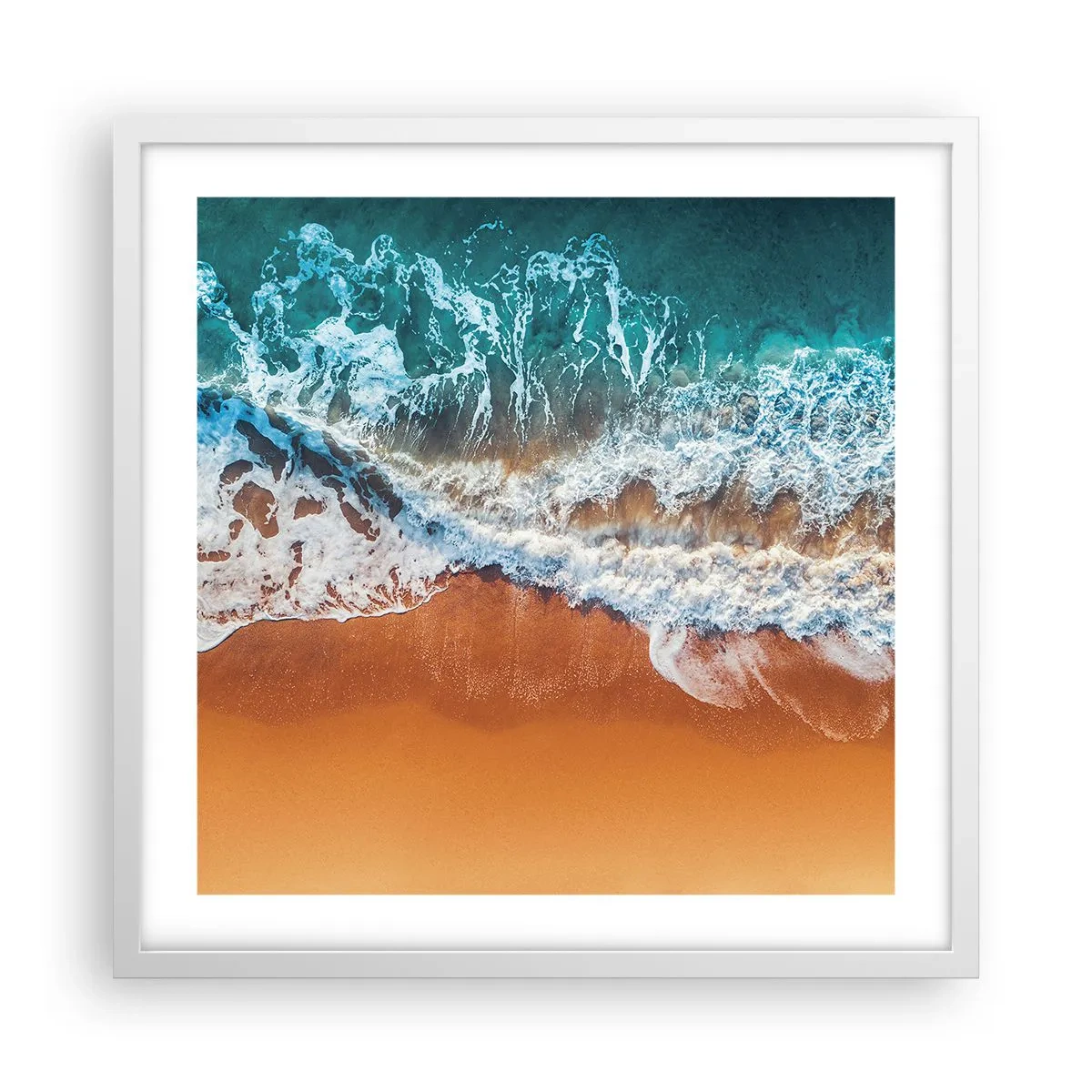 Poszter fekete keretben - Mindig párban - 50x50 cm