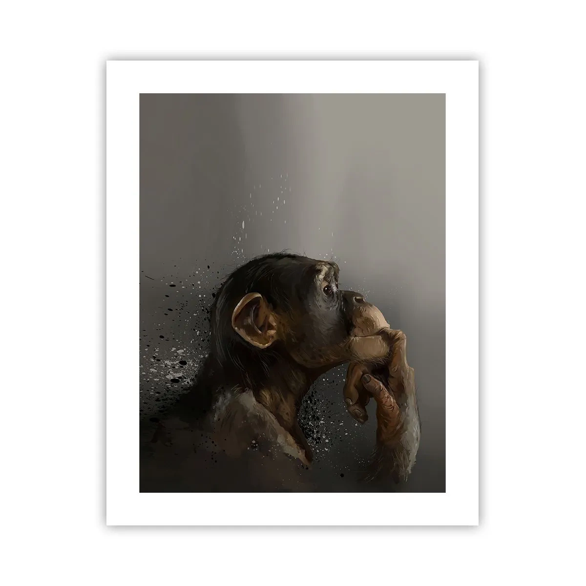 Poszter - Biztosan gondolkodó - 40x50 cm