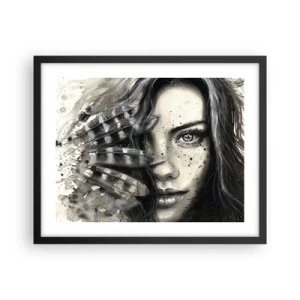 Poszter fehér keretben - Vad gyönyör - 50x40 cm