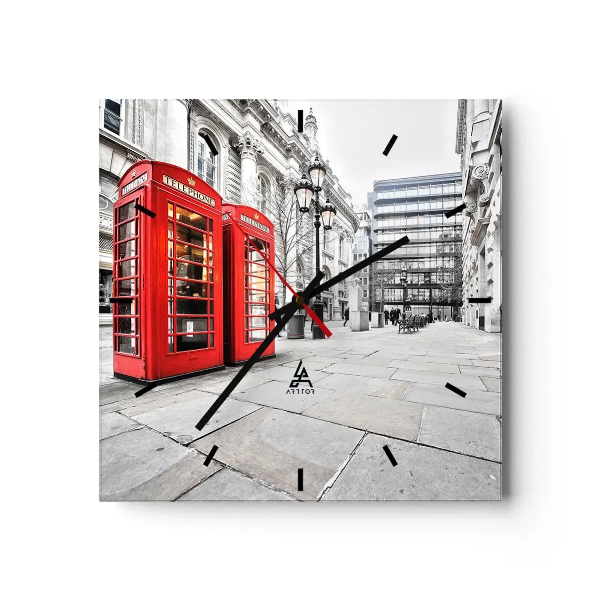 Falióra, Óra - Welcome to London - 30x30 cm