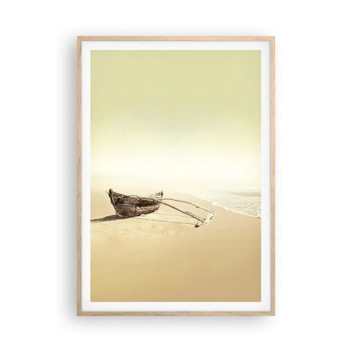 Poszter világos tölgy keretben - A déli tengerek megemlékezése - 70x100 cm